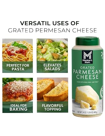 Grated Parmesan Cheese, 24 Ounce (1 Pack)