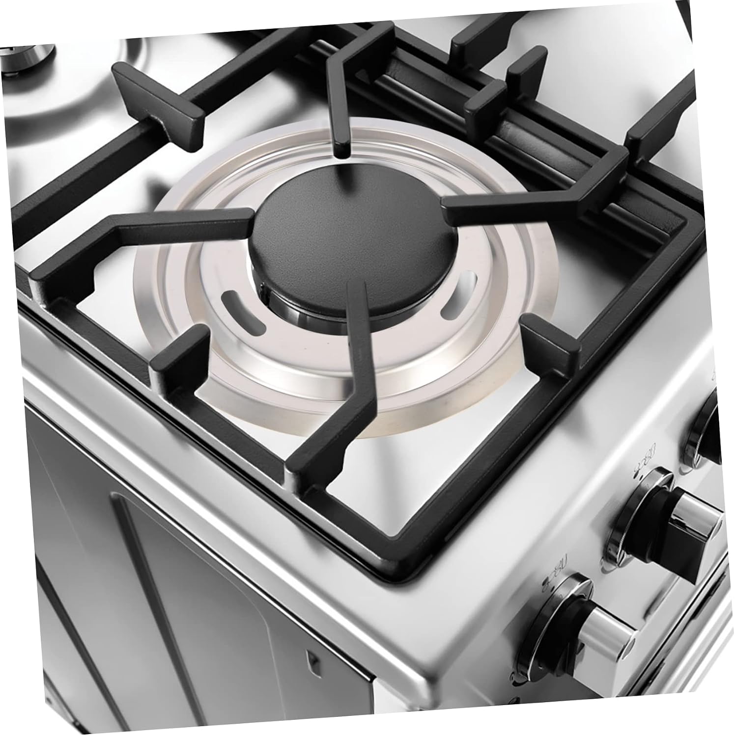 Garneck 3pcs Stainless Steel Stove Liners Gas Range Drip Pans Replacement Trays for Stove