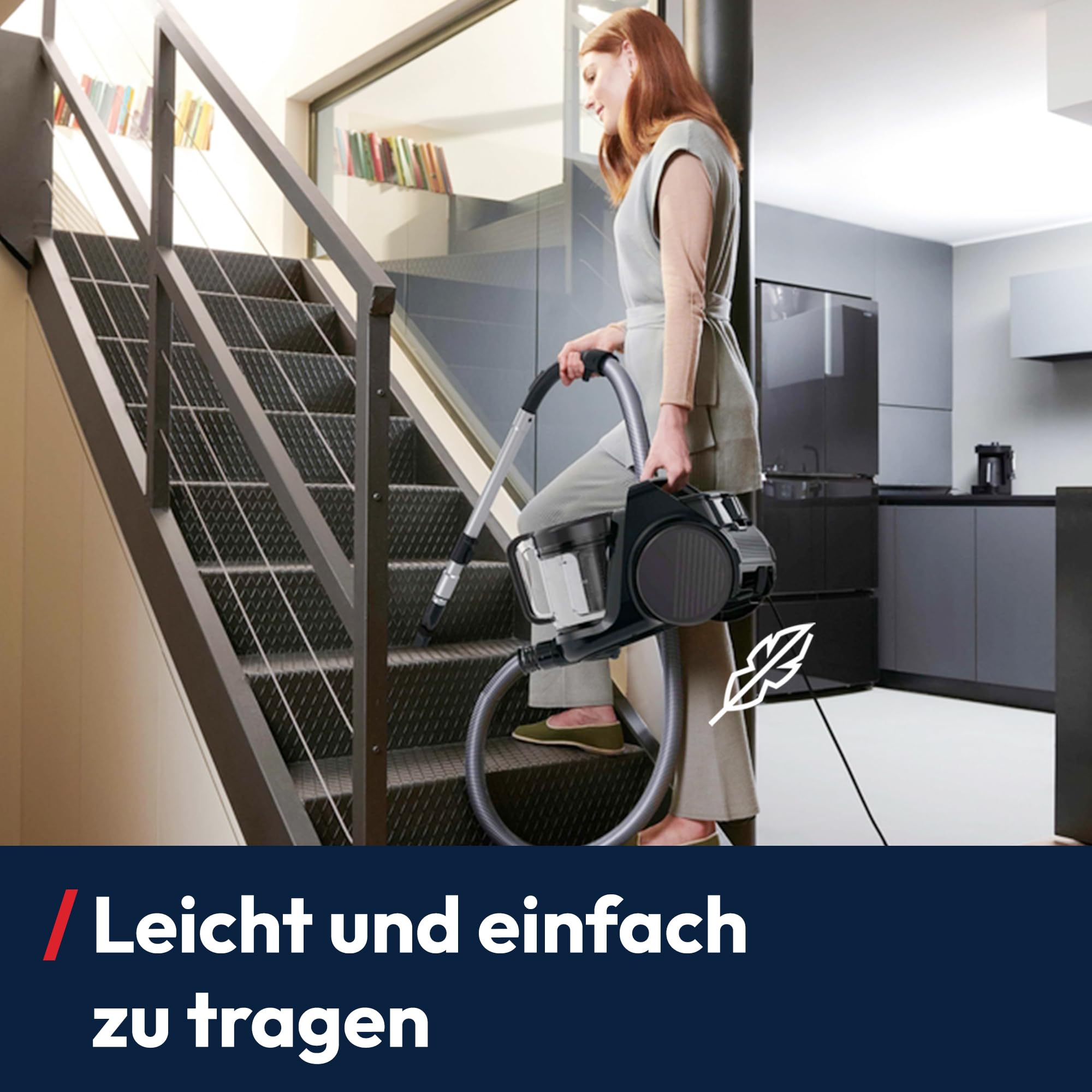 Hoover HP2 leistungsstarker Boden-Staubsauger ohne Beutel für Hartböden & Teppiche, Sauger, leicht & kompakt, EPA-Staubfilter, 2,5L Staubbehälter inkl. Zubehör, 850W, Staubsauger mit Kabel 10m