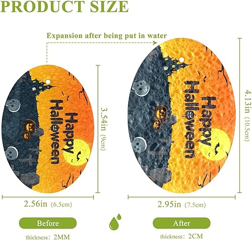 Vista 107 de Esponjas de cocina para lavar platos, esponjas de cocina para el hogar, esponja absorbente reutilizable abstracta cepillo trazo Trazo de pincel