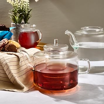 Perotti Tobby Borosilicate Glass Teapot