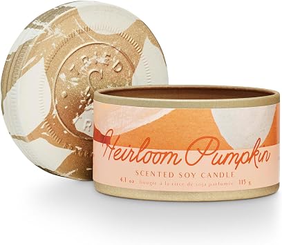 Tried & True Heirloom Pumpkin Small Tin Candle