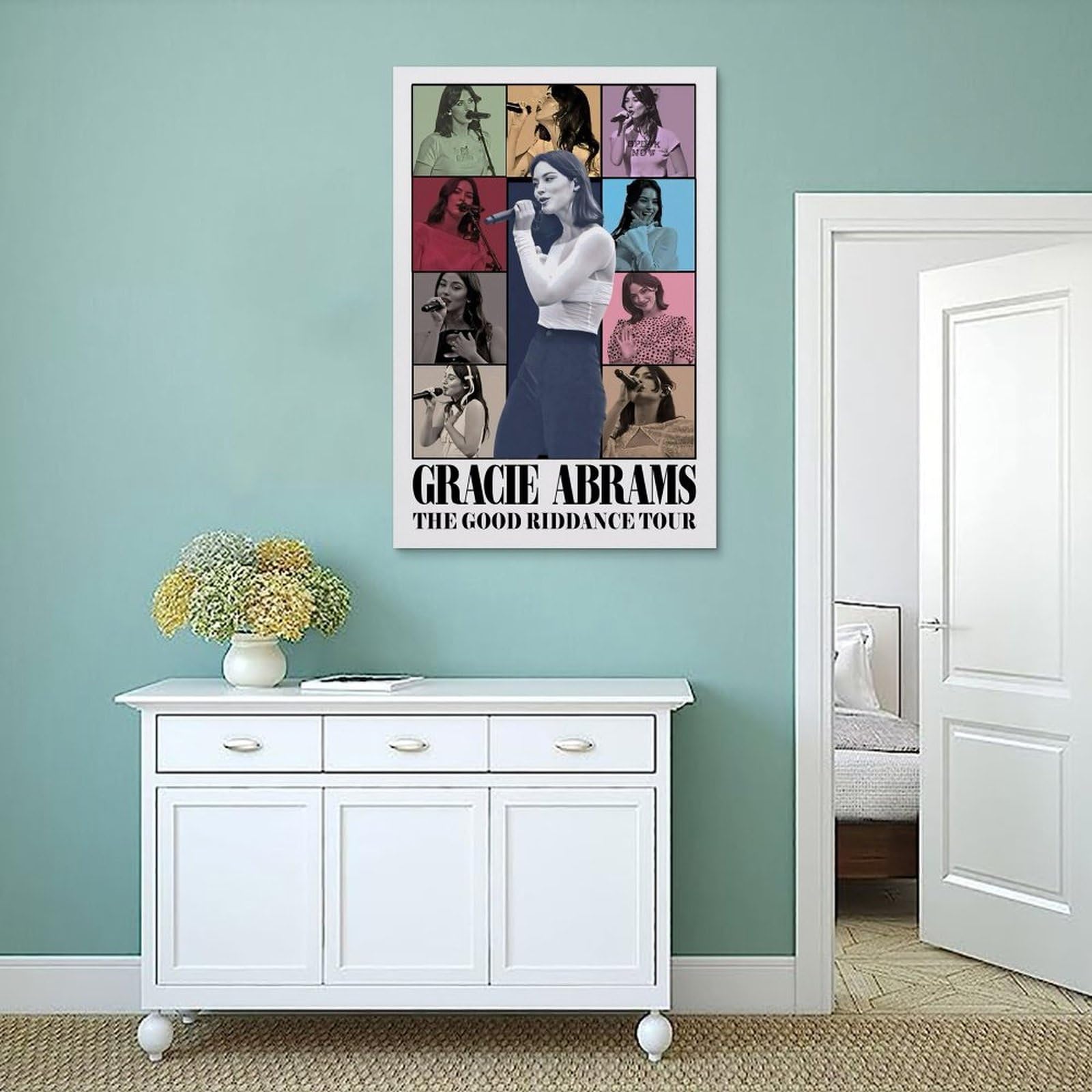グレイシーエイブラムス-LiveFrRadioCityMusicHallポスター Amazon.com: Mousgue Gracie Abrams Singer Cover Music Poster
