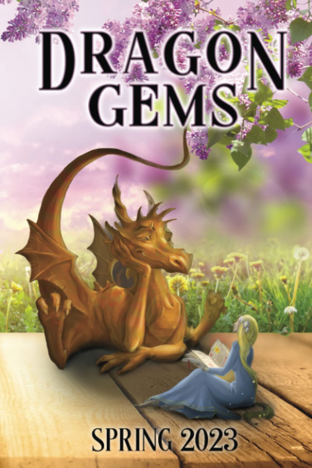 Cover of Dragon Gems, Spring 2023