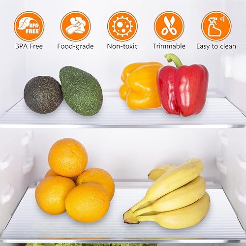 Miniatura 10 de Revestimientos de estantes para gabinete de cocina forro impermeable para cajones material EVA no adhesivo tapete para armario alfombrillas para