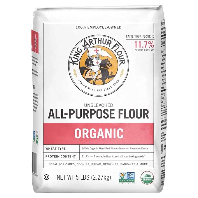 King Arthur Flour Organic Artisan All Purpose Flour - 5