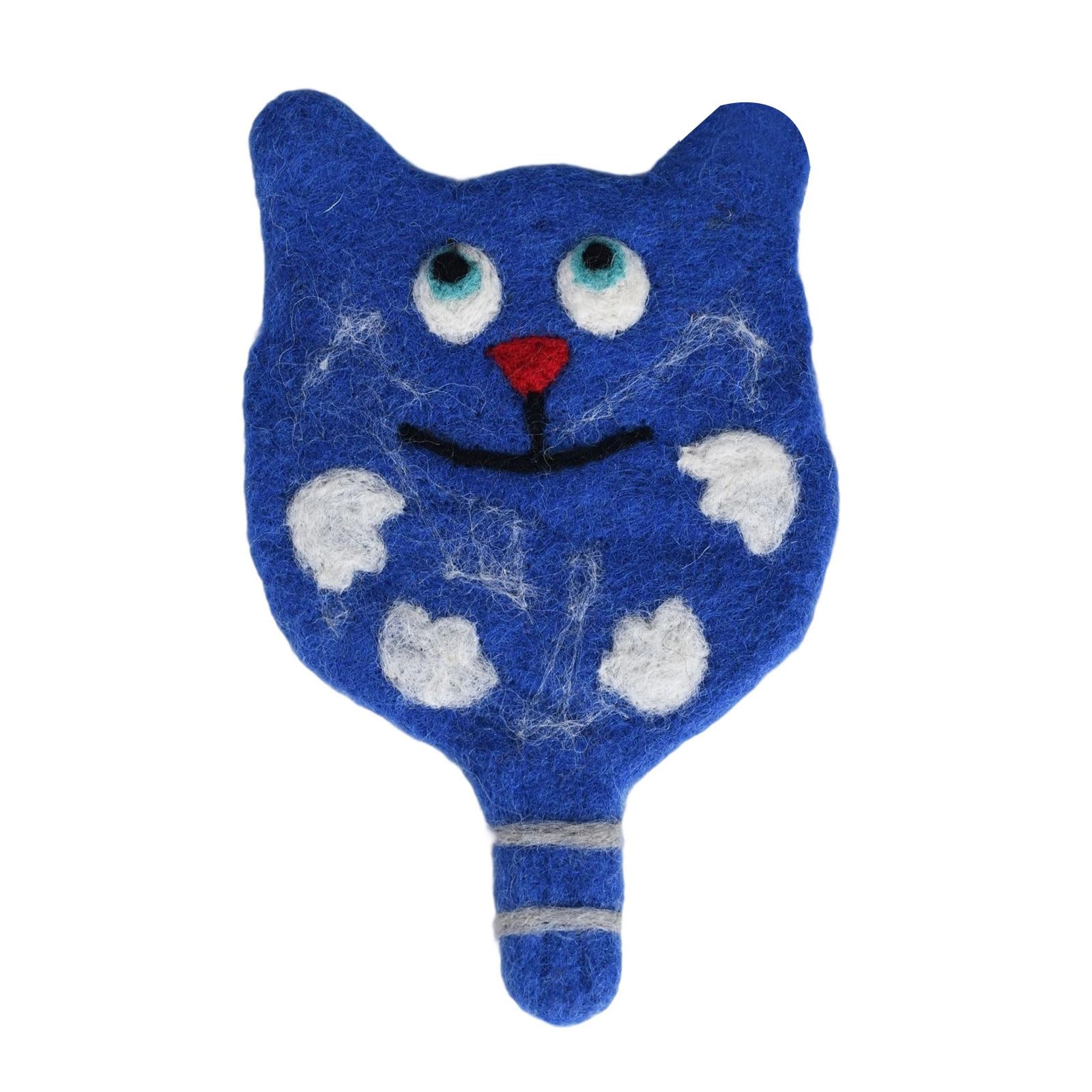Wool Felt Coasters Kitchen Decor for Hot Cold Drinks Playful Animal Designs Desk Organization Essential Felt Animal Coasters