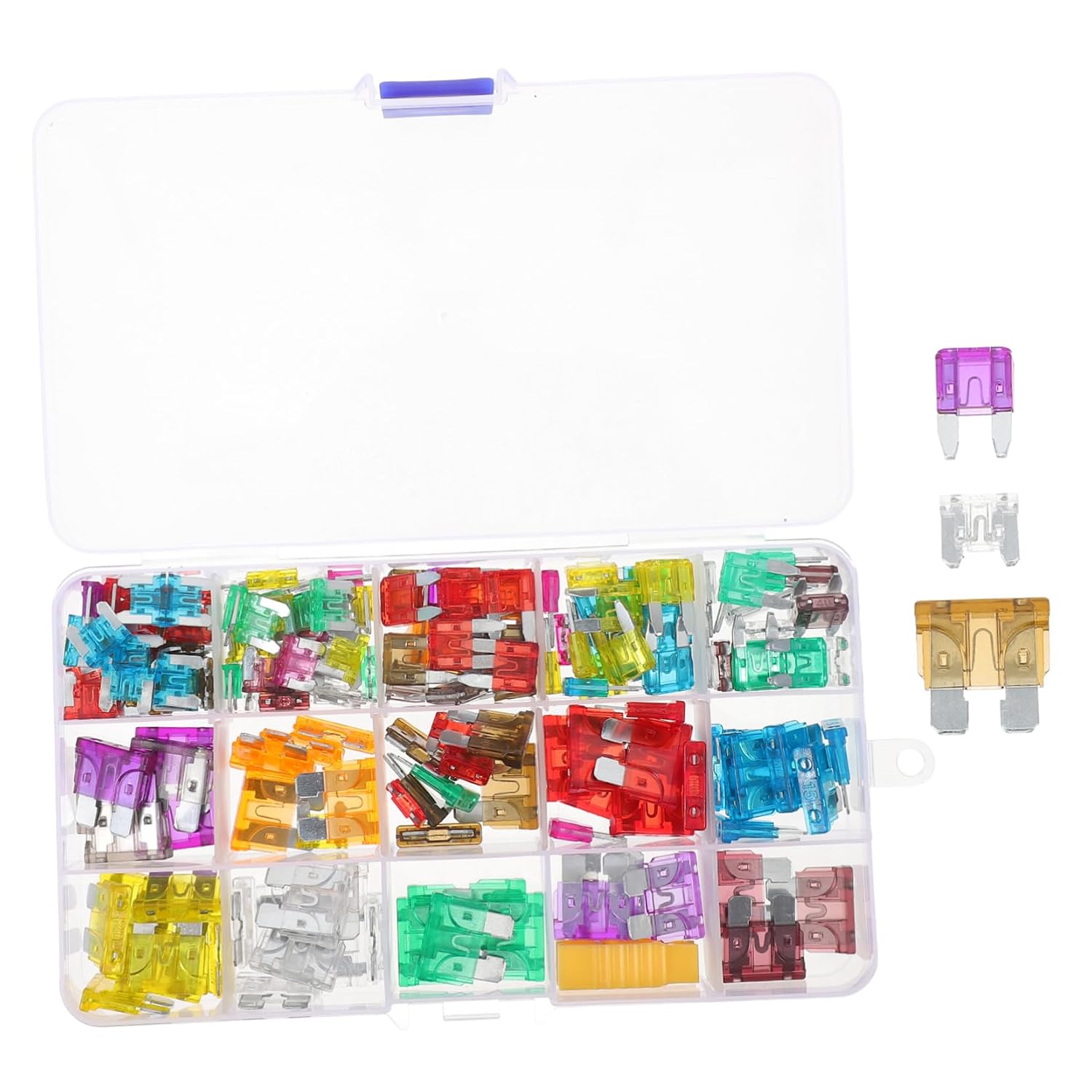 180pcs Alloy Material Auto Fuse Kit Comprehensive Car Mini Assortment Puller