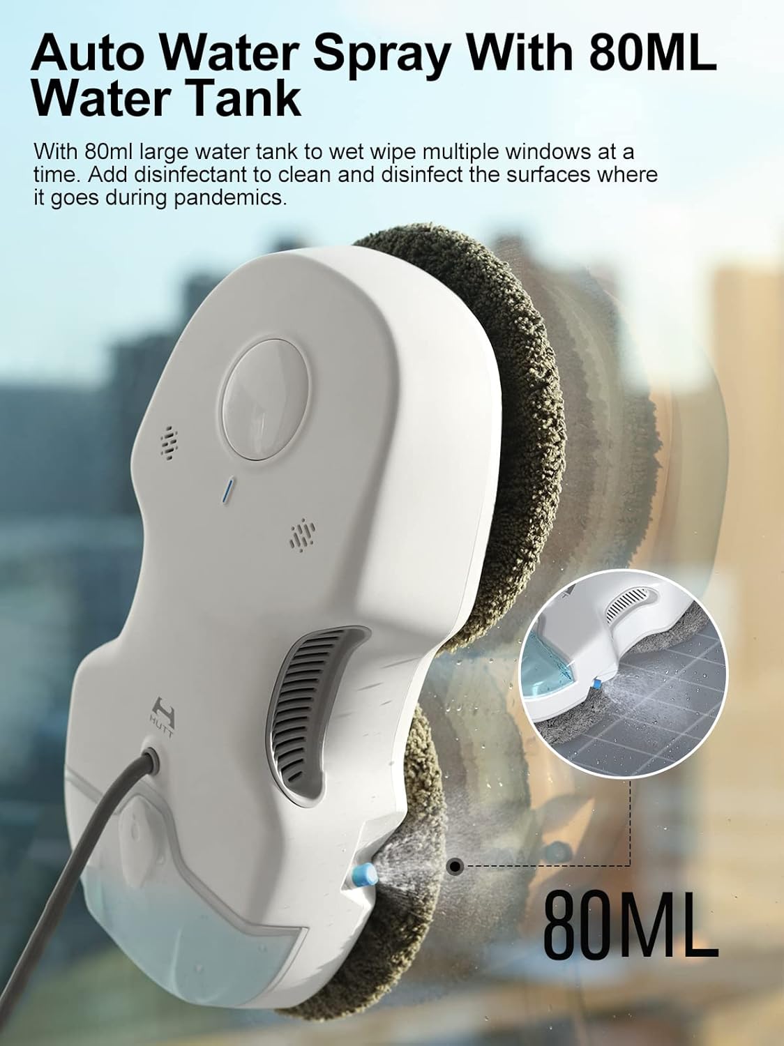 HUTT C6 with 80ML water tank and spray function