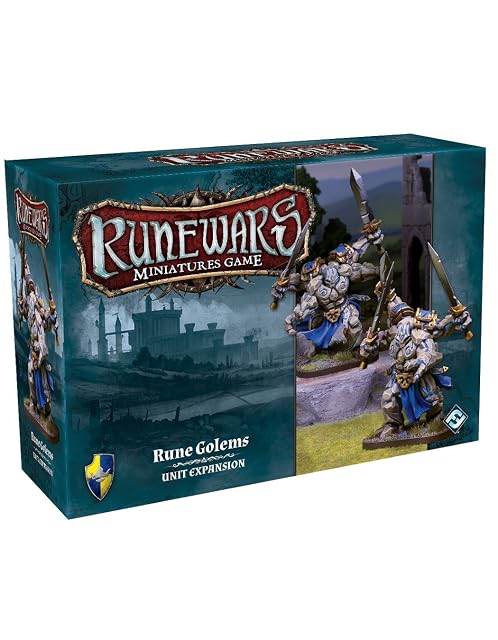 Fantasy Flight Games FFGRWM04 Runewars Miniatures Game Rune Golems Expansion Pack