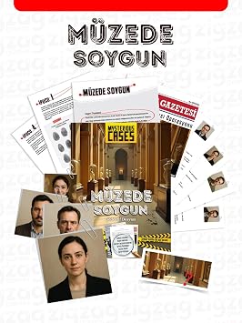 Mysterious Cases M zede Soygun, Dedektif Dosyas , Gizem  zme Oyunu,  pheli Kartlar  ve  pucu Belgeleri ile