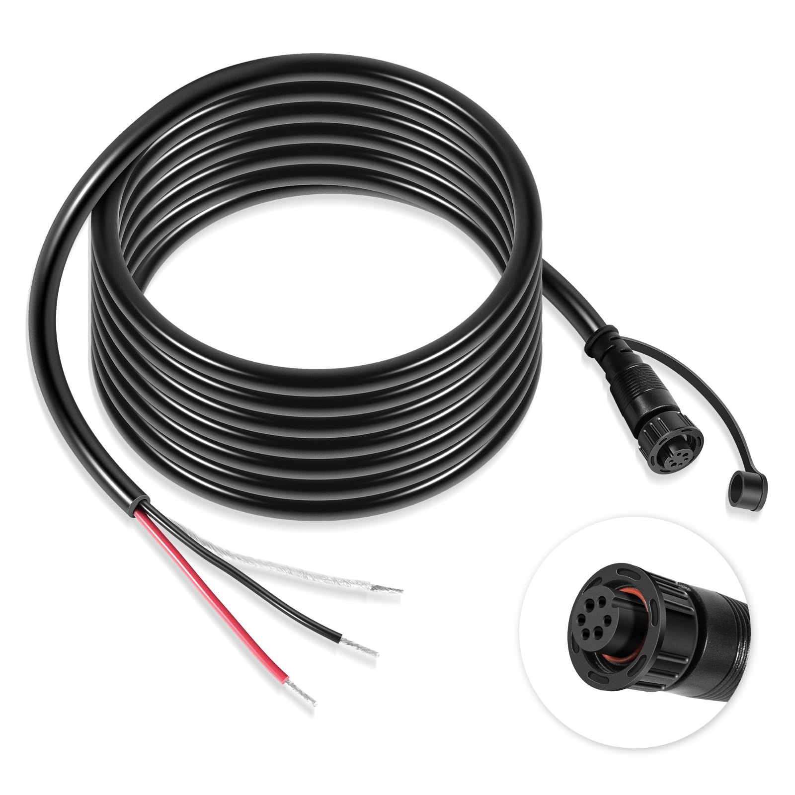 BIOELECTRIC　AMPL◆1 PC 13 Power Cable Replace for Humminbird 720110-1, for APEX