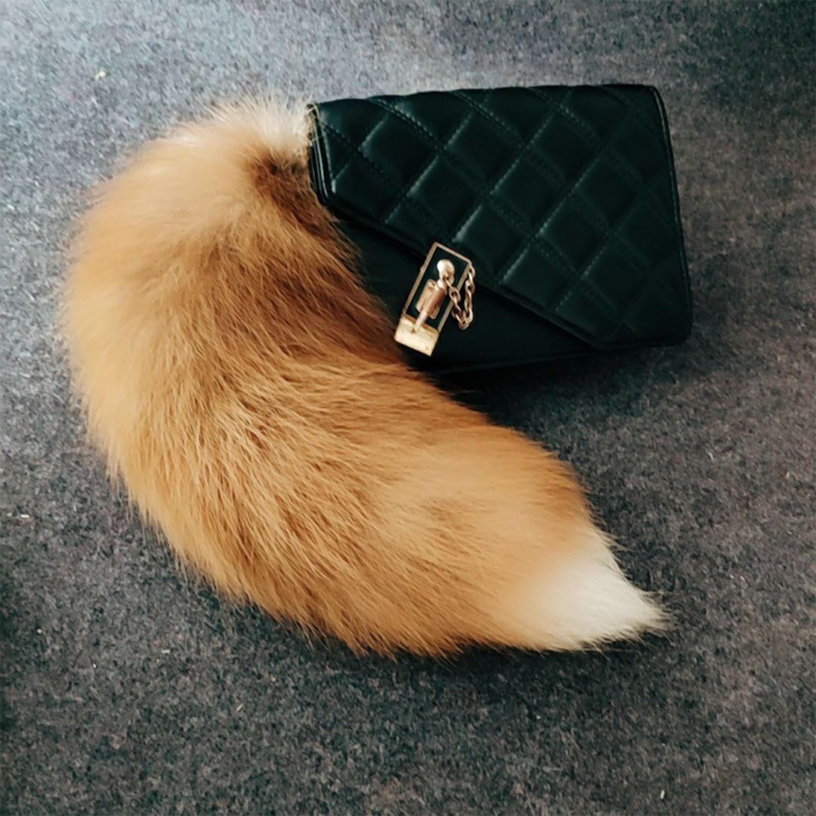 Tail Plug Anal Butt Plug, Butt Plug Faux Fur Tail Anal Sex Toys Buttplug Wolf Tail Toys Stainless Steel But Plug Butt Toys Sex Toys for Women Cosplay Adult Sex Toys for Women Men Couple (Grey): C-brown