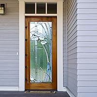 Vista 1 de ChezMax Calcomanías para puerta, calcomanías 3D para puerta, murales de puerta para despegar y pegar, papel tapiz de vinilo decorativo extraíble