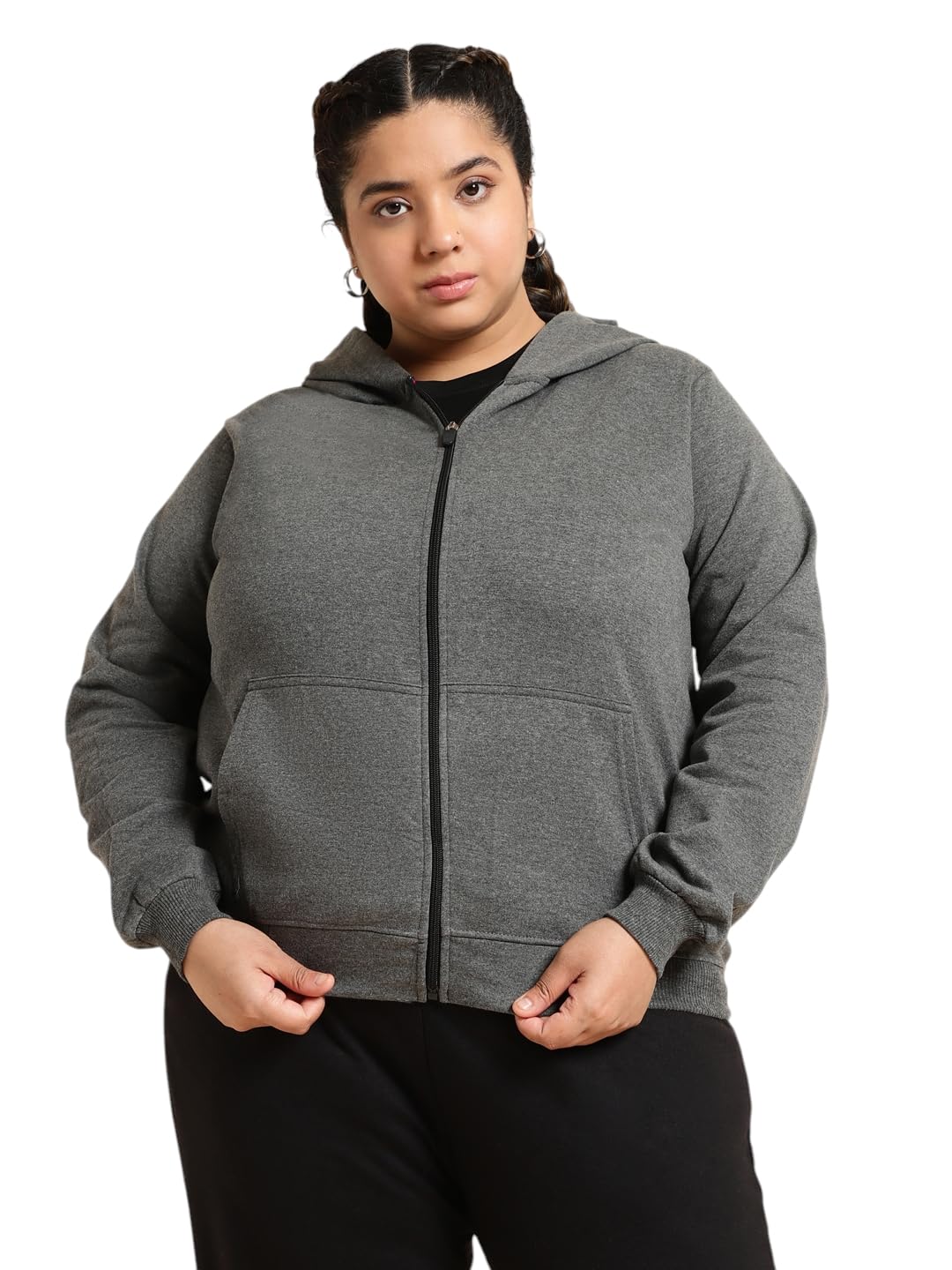 unaone Women Long Sleeve Hoodies for Women Full Zip Up Cropped Sweatshirts Jackets Casual Comfy Gym Tops Fall Outfits Winter Clothes 2025-picture-40