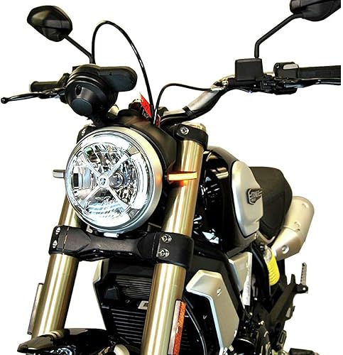 New Rage Cycles Señales de giro delanteras Ducati Scrambler 1100