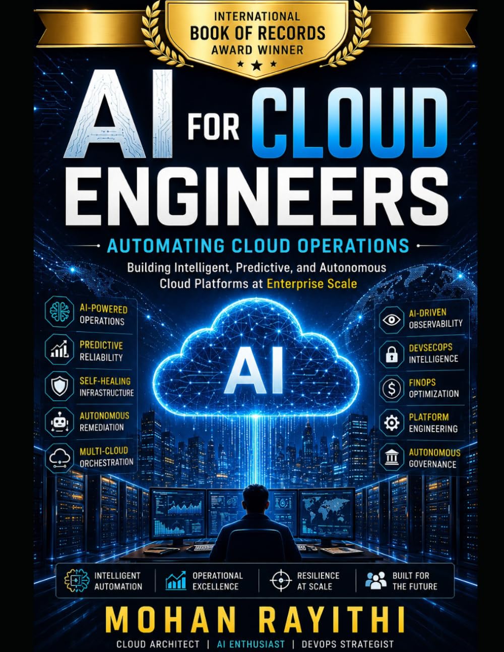AI for Cloud Engineers: Automating Cloud Operations: Building Intelligent, Predictive, and Autonomous Cloud Platforms at Enterprise Scale