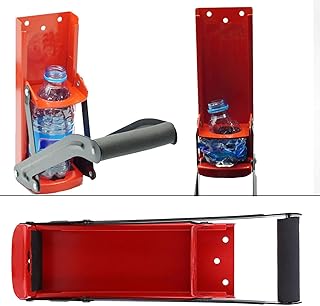 Kruszarka do butelek, Kruszarka do butelek 500ml Kruszarka do bezpiecznych metalowych puszek Stalowa zagęszczarka do puszek 16 uncji i 12 uncji puszek lub puszek
