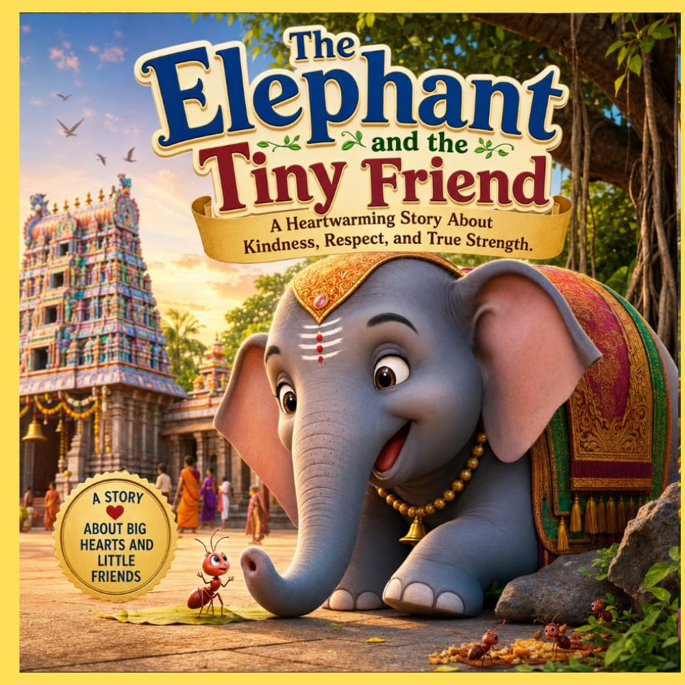 The Elephant and the Tiny Friend: A Heartwarming Story About Kindness, Respect, and True Strength.