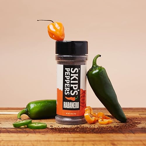 Miniatura 7 de Skip's Peppers Pimientos picantes ahumados - Habanero 2.85 oz