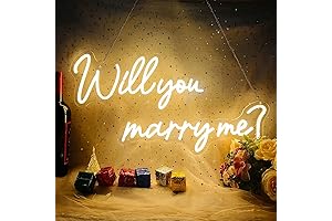 Will You Marry Me Neon Sign: Illuminate Your Proposal with a Romantic Glow