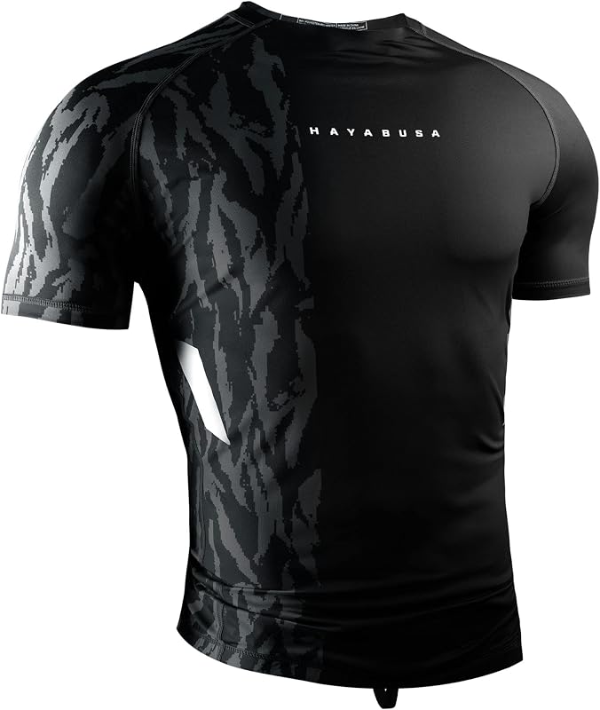 Hayabusa Men's Apex Short Sleeve BJJ Rash Guard