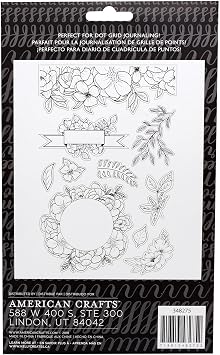 Kelly Creates Acrylic Traceable Stamps-Florals