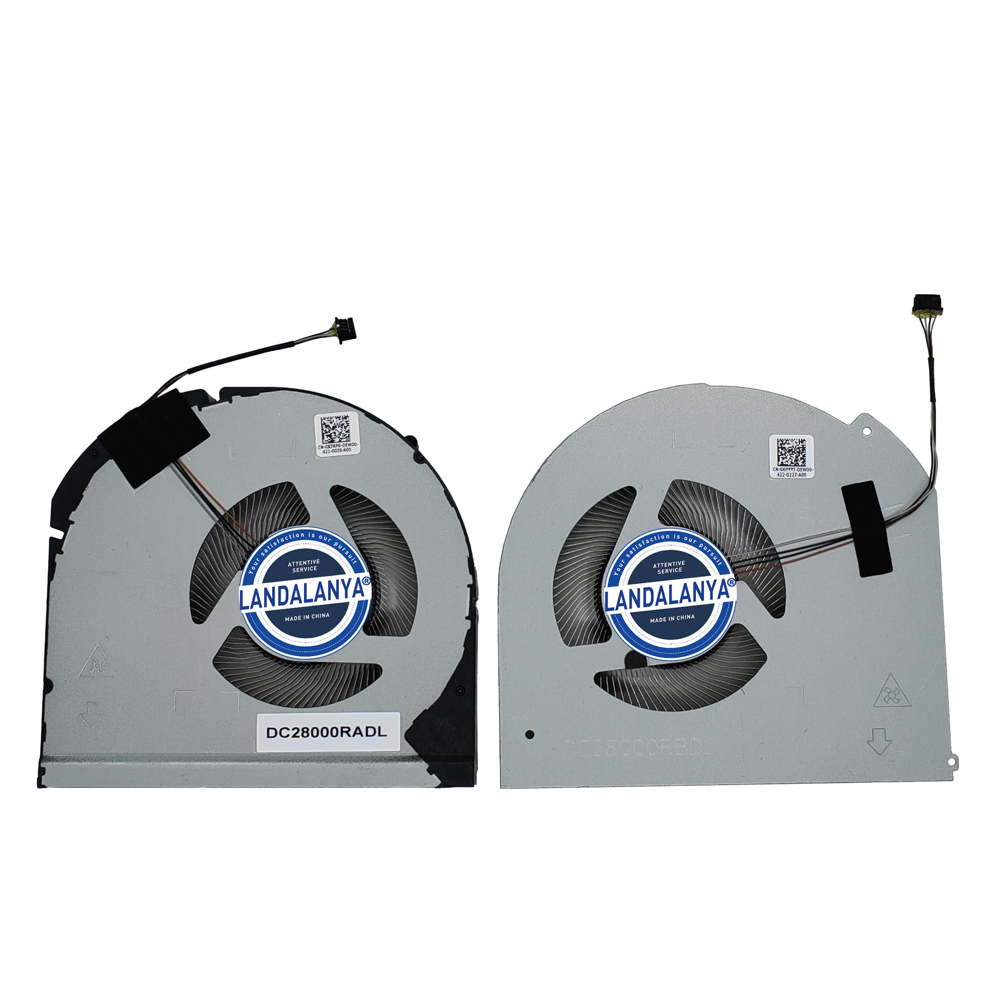 Ventilateur CPU GPU Dell Precision 7760 pales en métal - 5