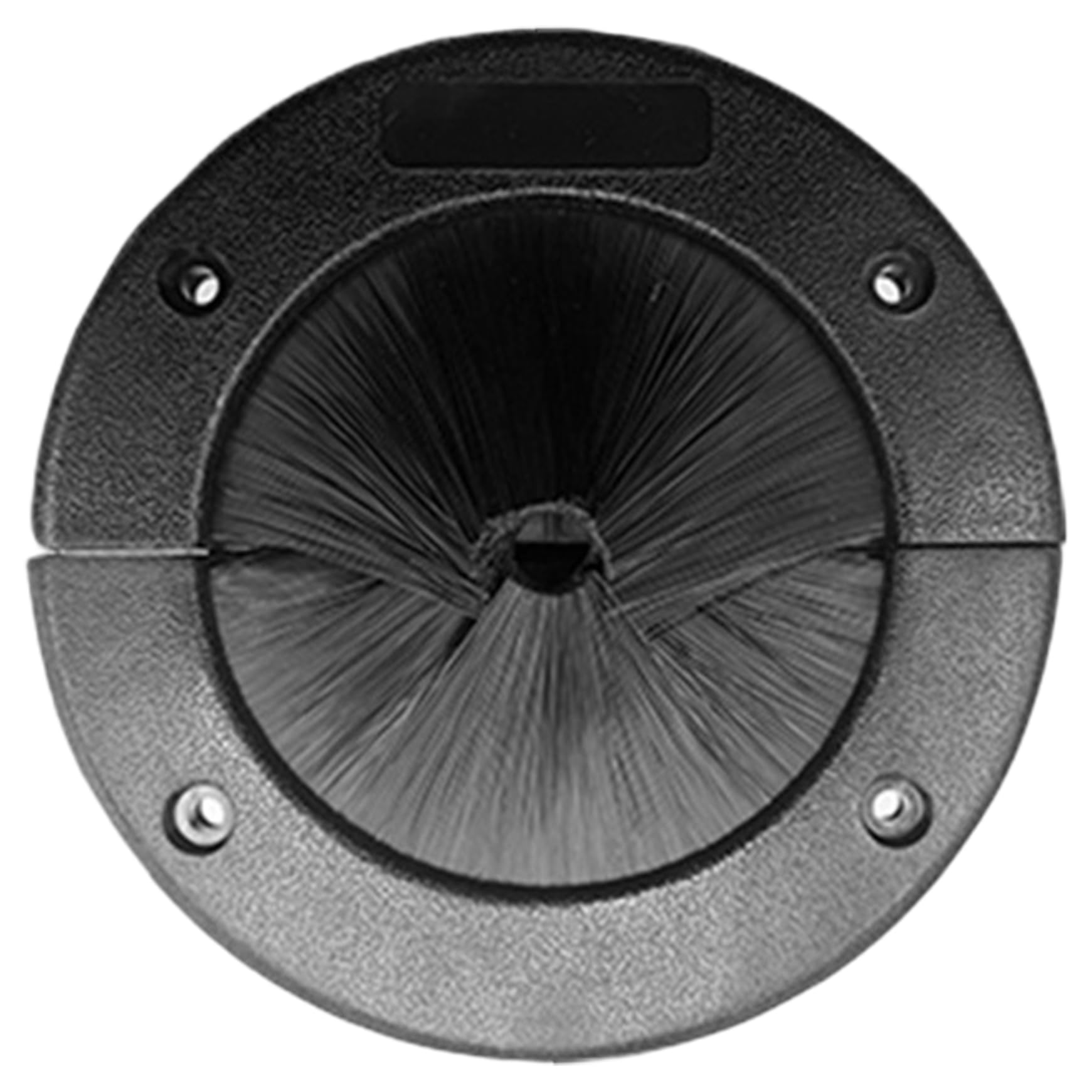 5.7 Inch Large Round Brush Wire Grommet, Raised Floor Cable Seal Wire Hole Cover for Home Data Center Wall Floor Cable Management, Dust Proof