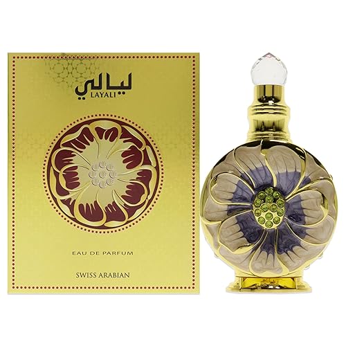 Miniatura 1 de Swiss Arabian - Perfume Layali, productos de Dubai, fragancia personal EDP en espray de larga duración, adictiva, un aroma seductor, aroma de