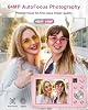 Digitalkamera 4K 64MP Fotokamera Fotoapparat Doppelkamera mit Autofokus Blitz 16X Zoom Anti-Shake 32-GB-Karte kompakte Vlogging Kamera für Kinder Jugendliche Erwachsene Anfänger Rosa
