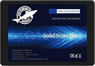 SSD SATA 2.5" 240GB Dogfish Internal Solid State Drive High Performance Hard Drive for Desktop Laptop SATA III 6Gb/s Includes SSD 32GB 60GB 64GB 120GB 128GB 240GB 250GB 500GB 960GB (240GB, 2.5"-SATA3)