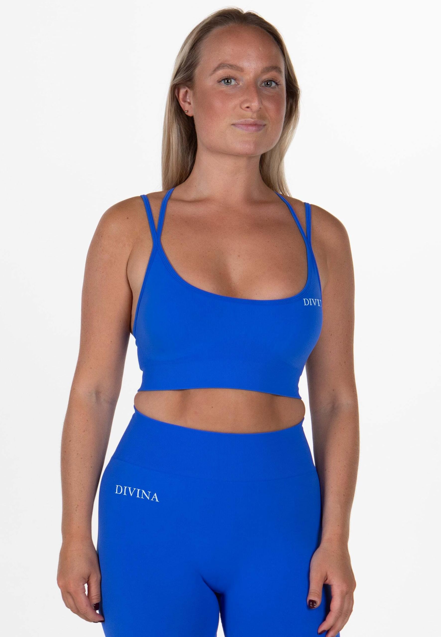 Divina Sujetador deportivo sin costuras Prime – Sujetador deportivo de alta calidad, ideal para entrenamiento ligero a moderado