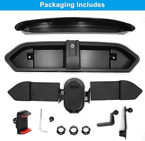 Miniatura 5 de Soporte de teléfono para accesorios Jeep soporte de teléfono para Jeep Gladiator soporte de teléfono y soporte de teléfono Jeep JL 2018 2019 2020