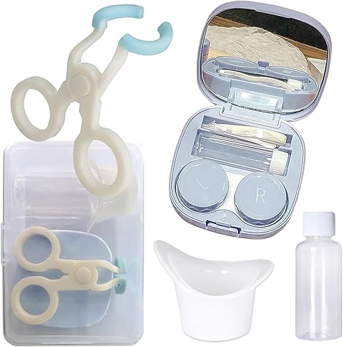 Herramienta aplicadora de lentes de contacto, lentes de contacto de color, abridor de ojos portátil para facilitar la aplicaciónextracción de lentes