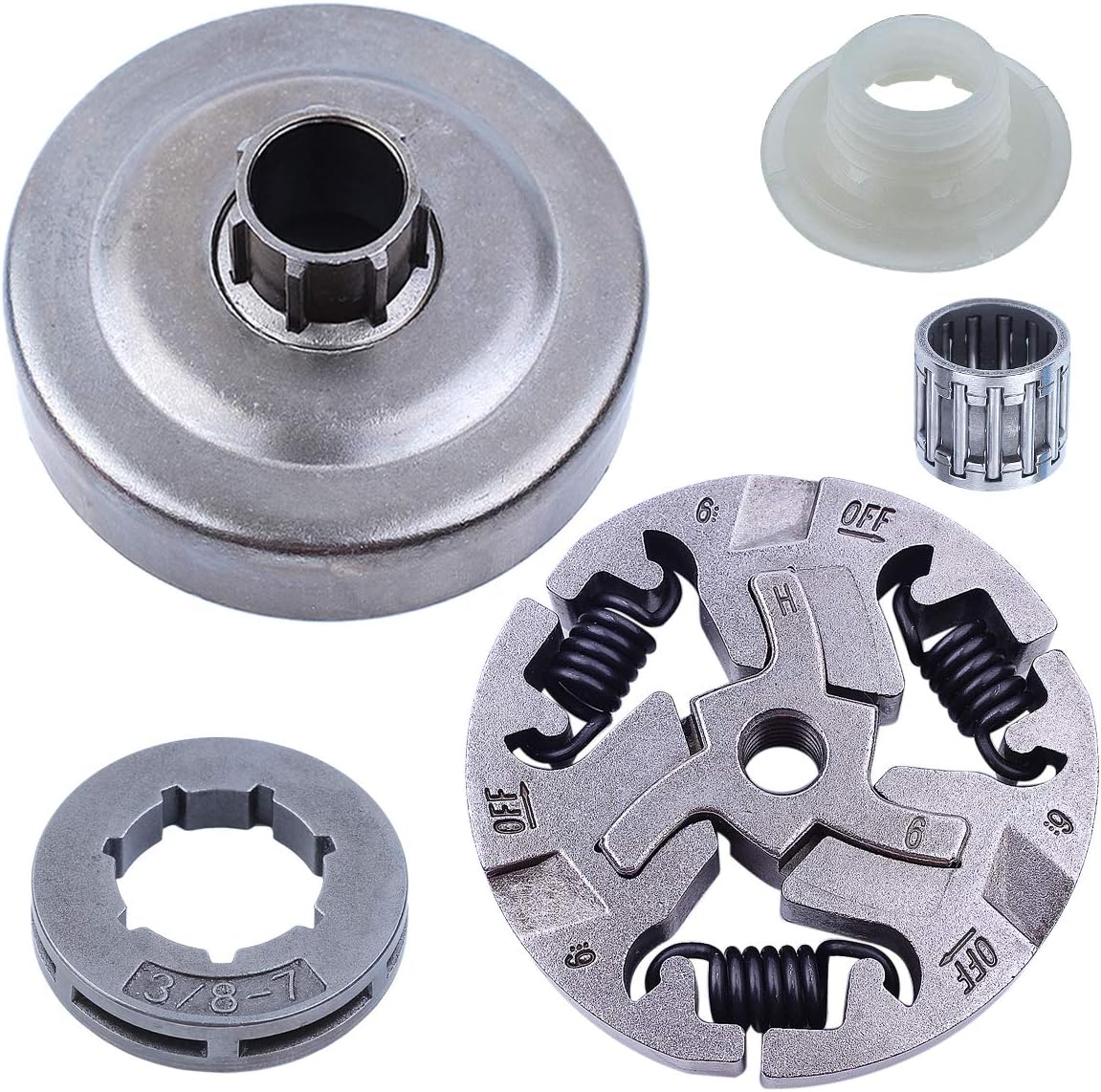 Kupplungstrommel Set Für Husqvarna Motorsägen - 3/8 Zoll 6 Zähne