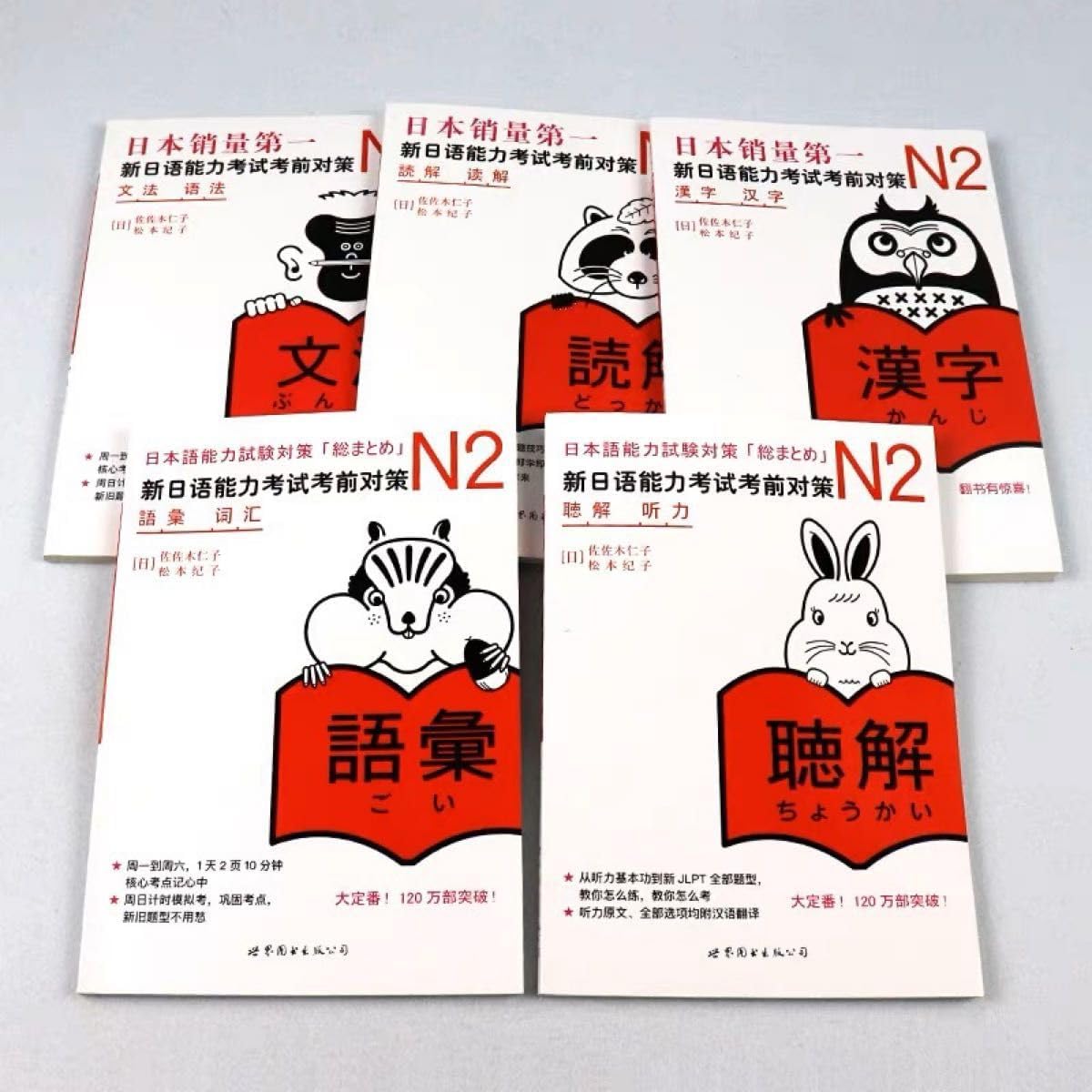 新完全掌握 日本語能力試験 N1 N2 N3 N4 4冊セット 新完全