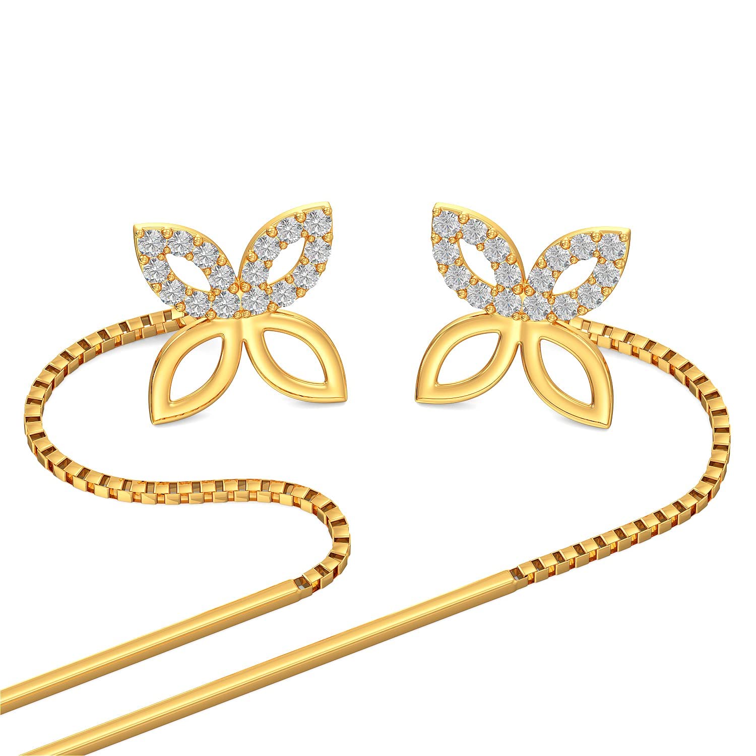 Joyalukkas 22KT Gold Earrings For Women (B09Q557C6F) Amazon Price History, Amazon Price Tracker