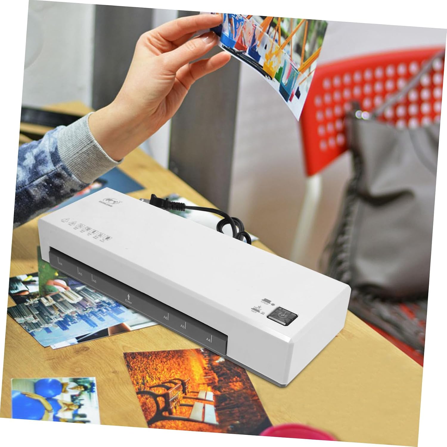 MAGICLULU Laminator Photo Laminating Machine Fast Warm up Home Office Thermal Laminator Bundle