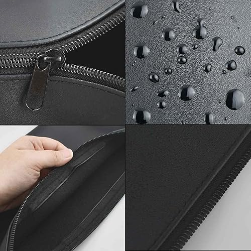 Miniatura 4 de Paquete de 2 bolsas bancarias con cremallera, bolsa de dinero para depósitos bancarios, bolsa de seguridad bancaria, bolsa de efectivo, bolsa de