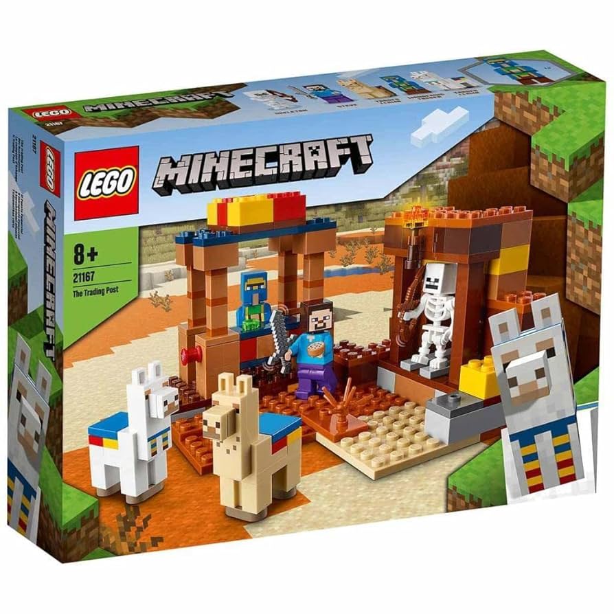 ぷくちゃん出品 1200×600×900 Amazon.co.jp: レゴ (LEGO) おもちゃ マインクラフト 村人の交易