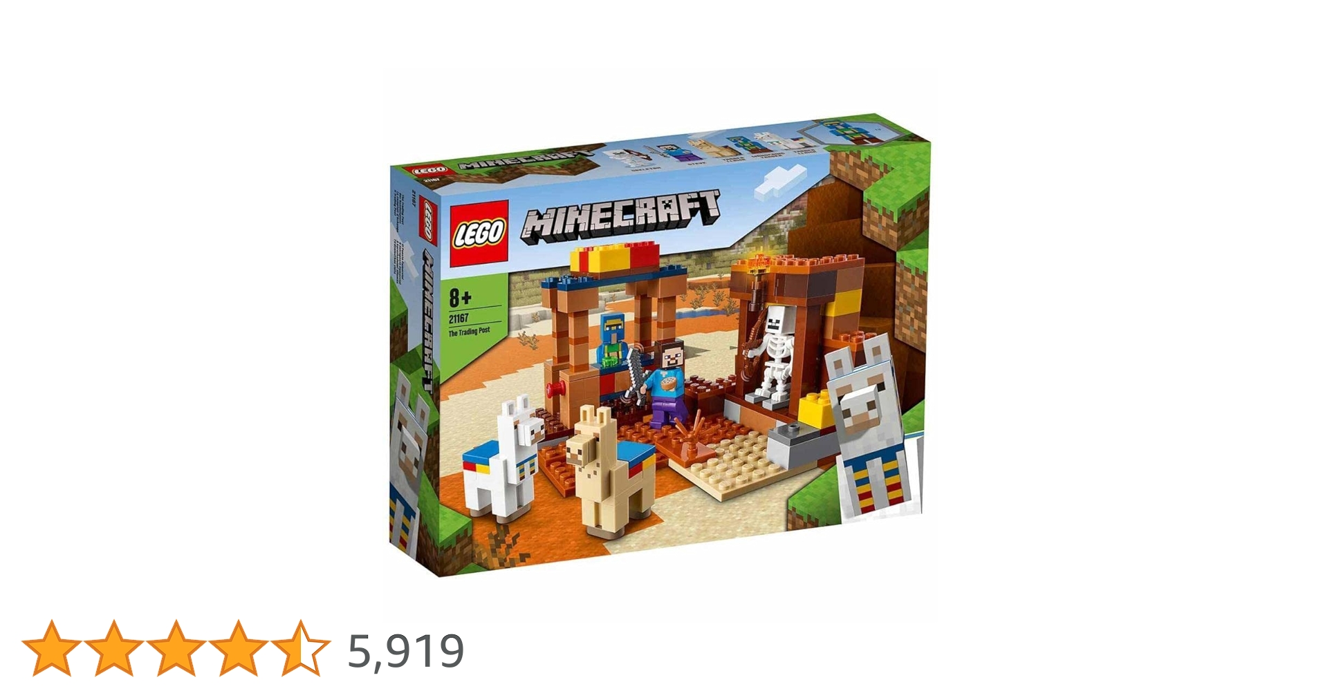 ぷくちゃん出品 1200×600×900 Amazon.co.jp: レゴ (LEGO) おもちゃ マインクラフト 村人の交易