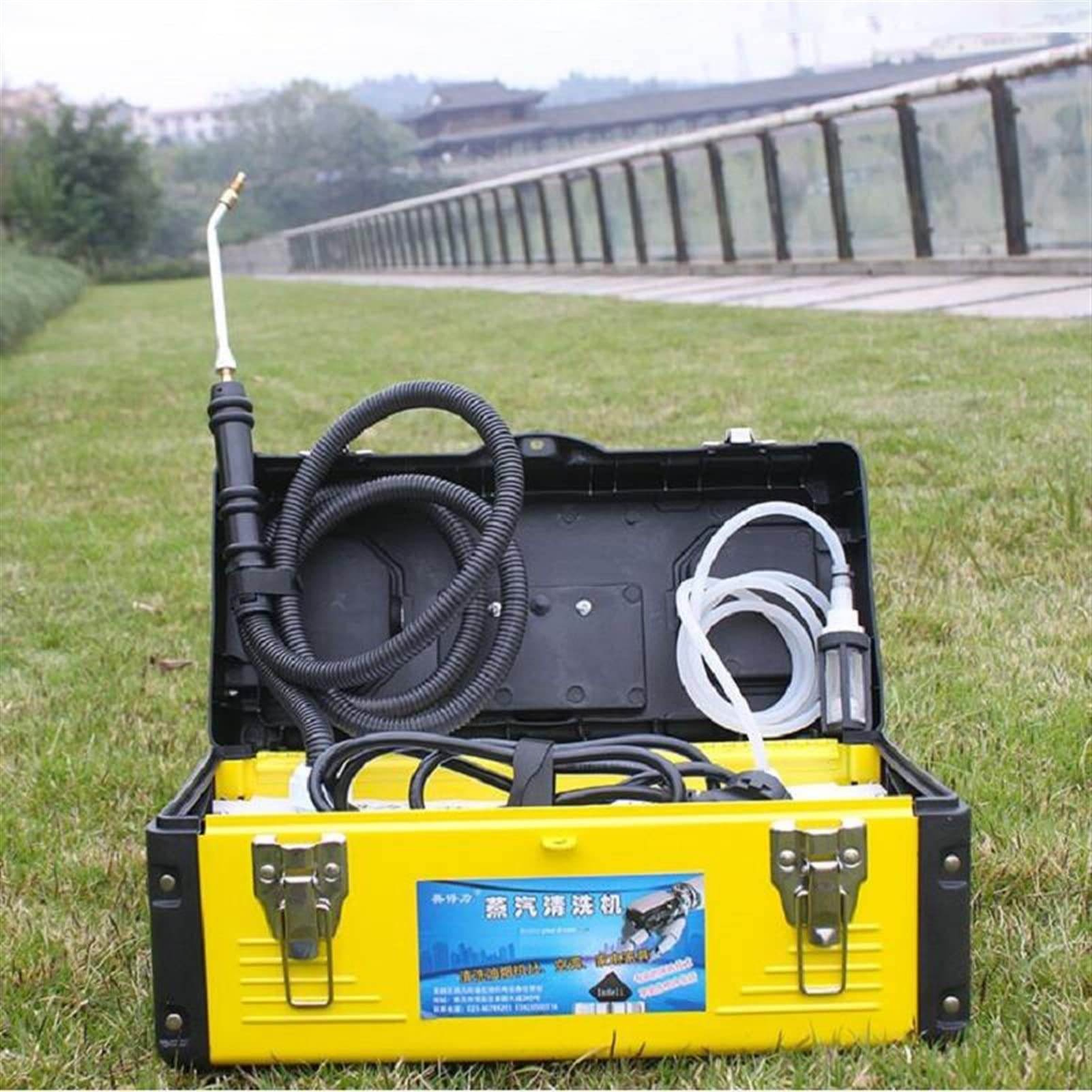 Ręczny odkurzacz parowy Wysokotemperaturowa elektryczna maszyna do czyszczenia na parze Klimatyzator wysokociśnieniowy Kuchenna maska do czyszczenia samochodów Odkurzacz parowy do użytku domowego Fu