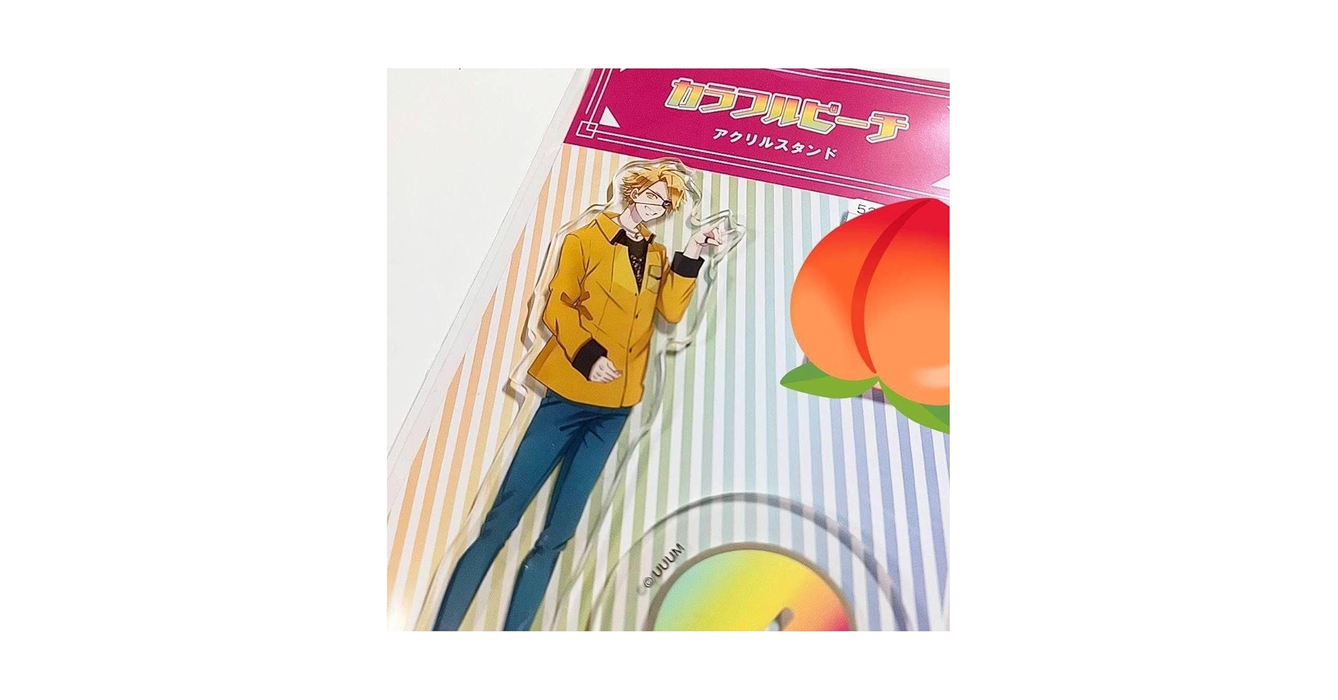 木*葉様 カラフルピーチ アクリルスタンド たっつん しまむら カラフルピーチ しまむら アクリルスタンド たっつん - メルカリ