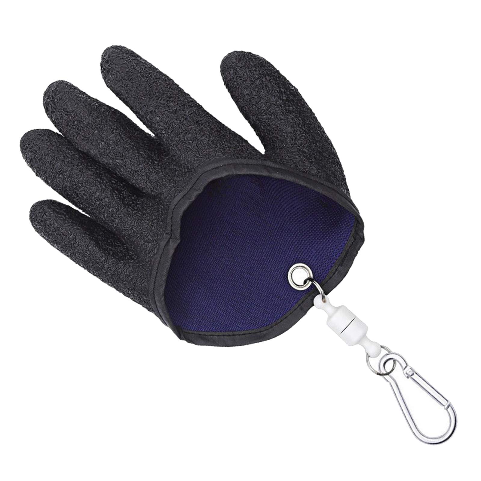 Angelhandschuhe für Rechts- und Linkshänder, mit Magnethaken, pannensicher, für Linkshänder, 10 Stück