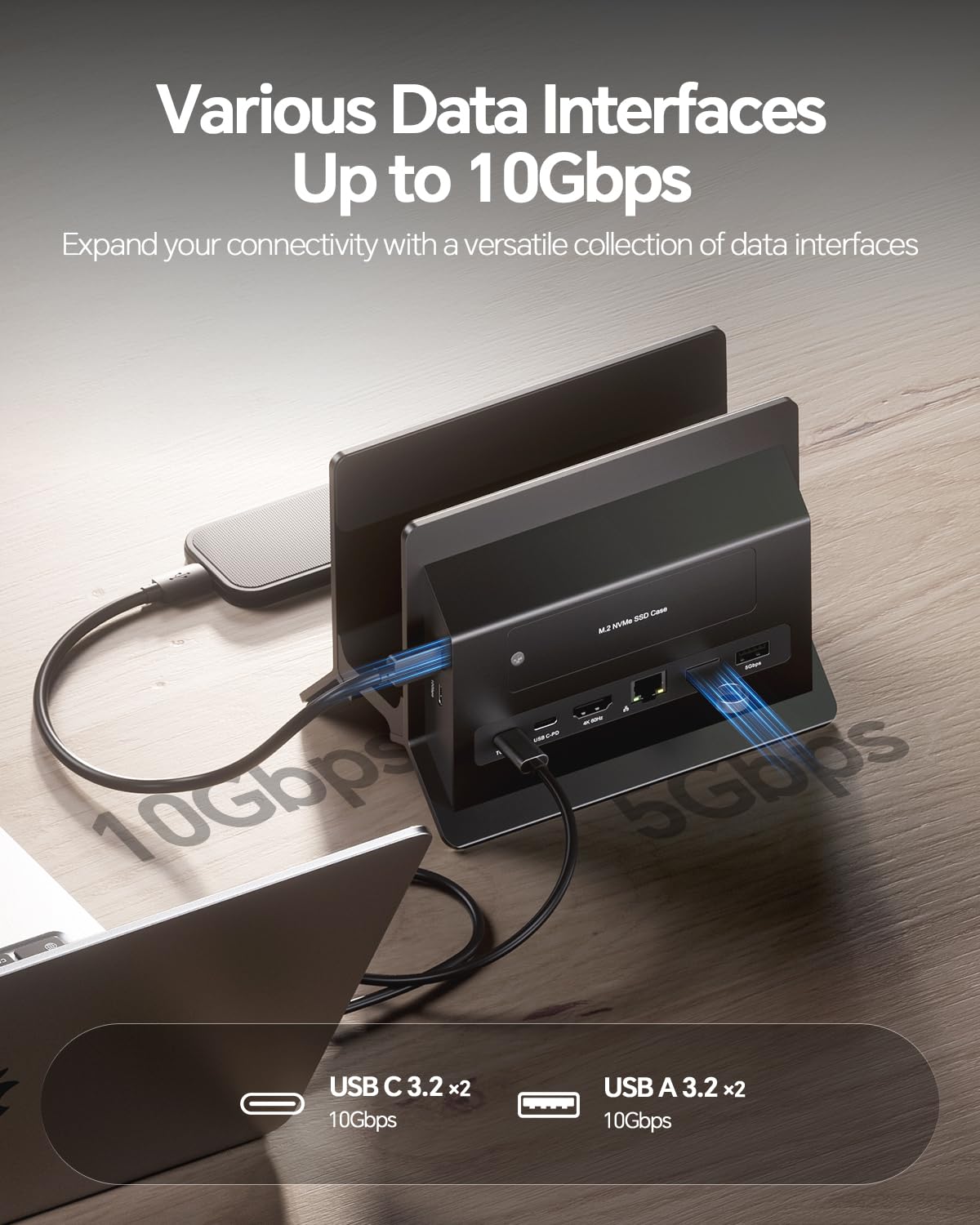 Amazon.co.jp: PULWTOP USB C ドッキングステーション Macbook Pro/Air