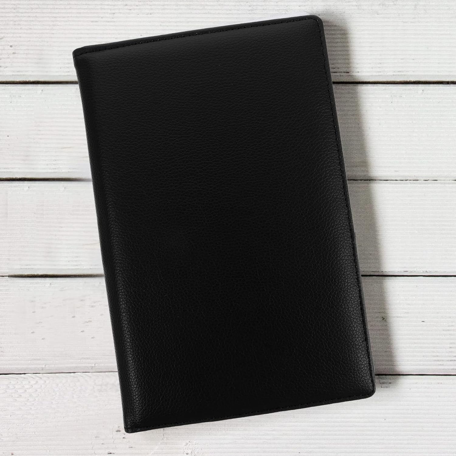 Operitacx Pu Leather Restaurant Check Presenters Guest Check Card Holder Black Server Books Clipboard Bill Book Holder Customer Check Holder
