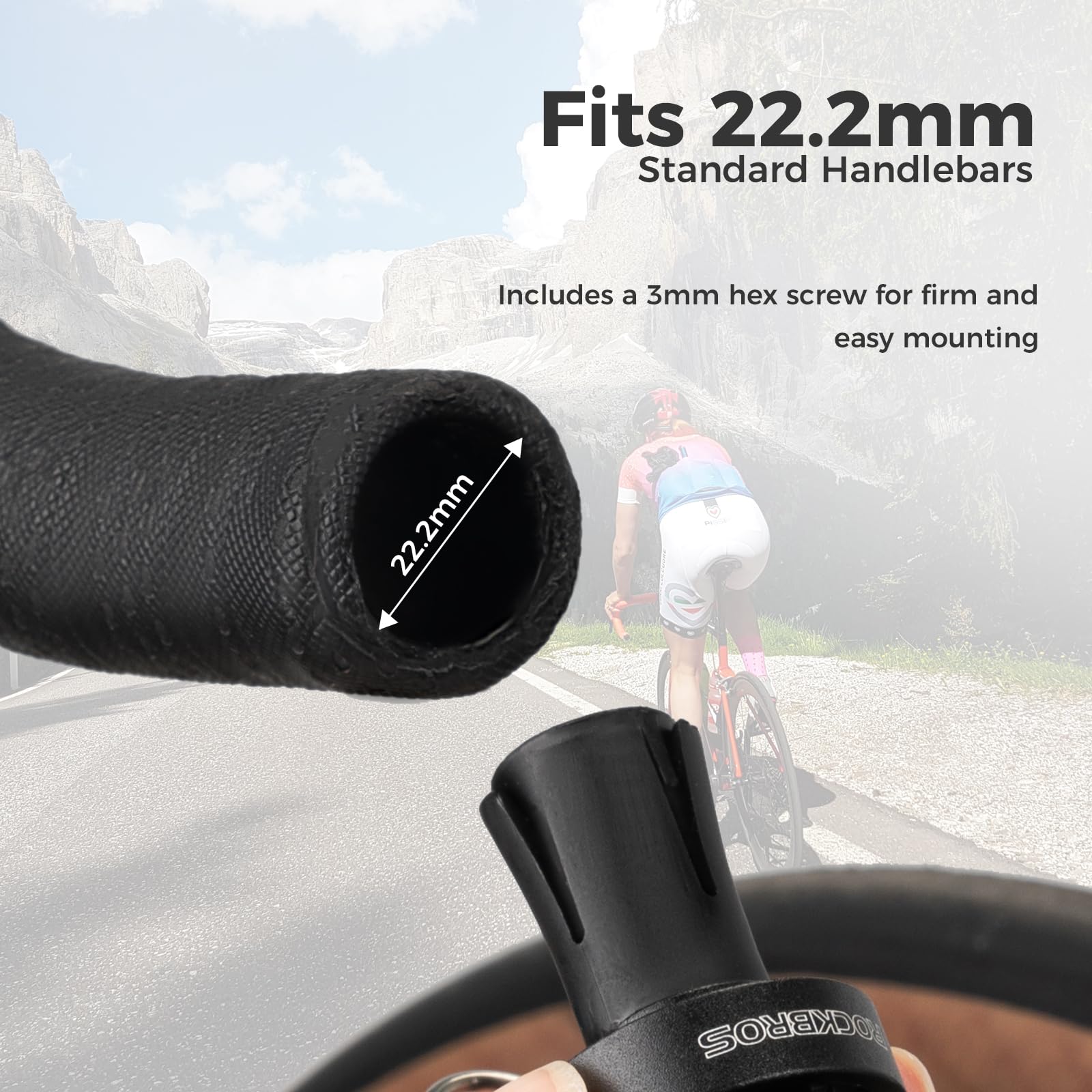 RockBros Campanello Bici In Alluminio Da Manubrio Bicicletta - Foto 12