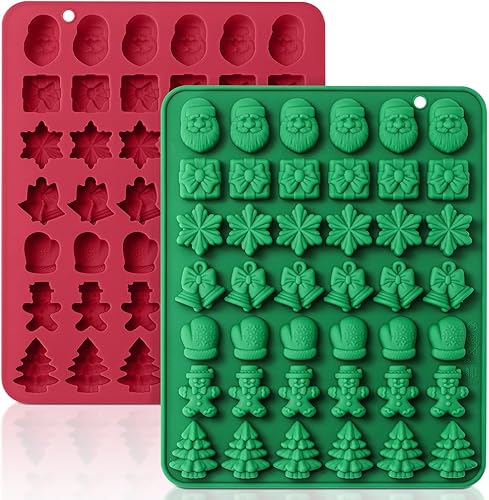 Miniatura 26 de HKNMTT Moldes redondos de silicona, 3 unidades, 12 cavidades de 2.1 pulgadas, cilindro redondo cubierto de chocolate, moldes para hornear