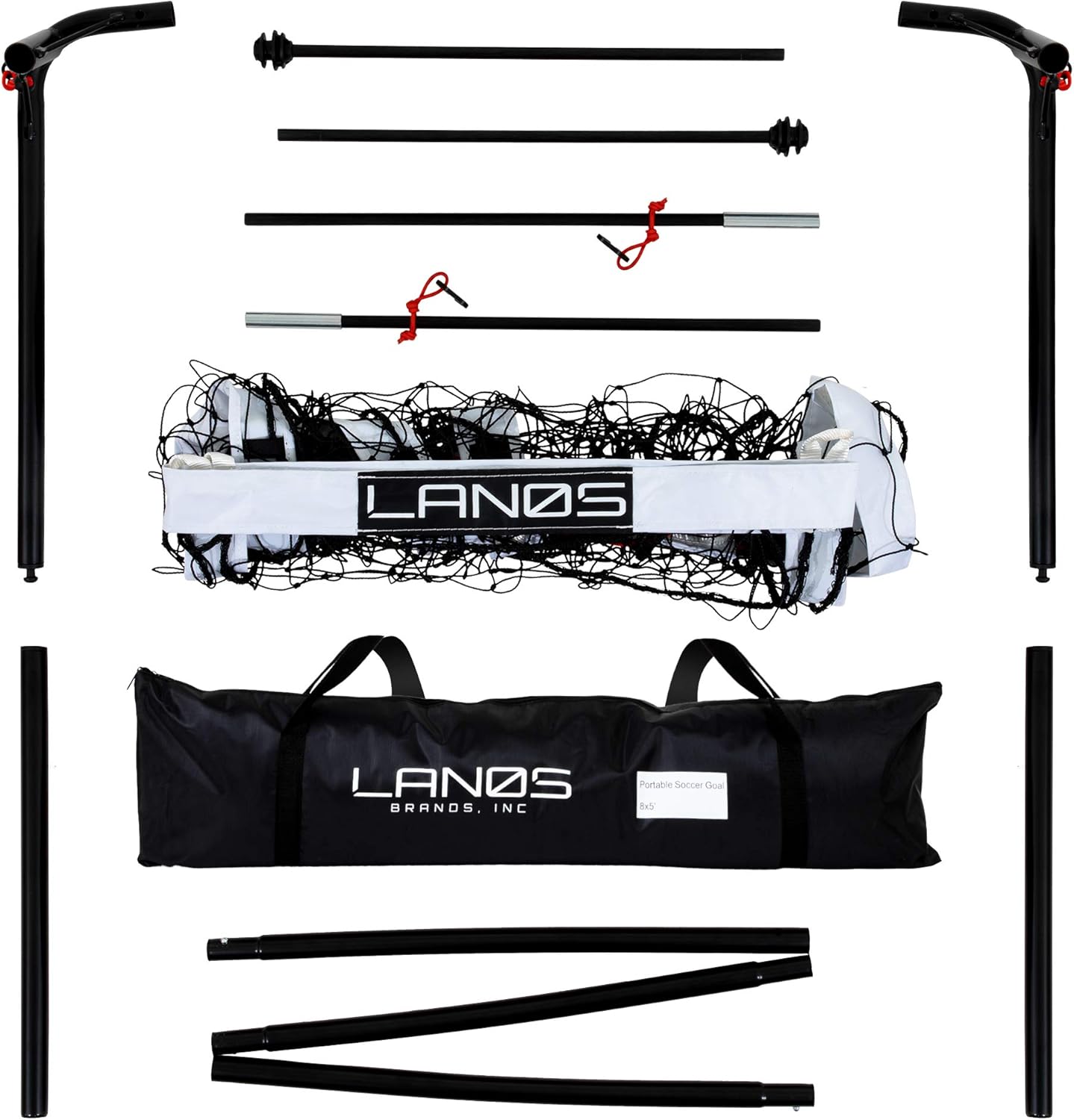 Portable Soccer Goals for Backyard, Lightweight Soccer Net with Pre-Connected Posts, Carry Bag - Premium Soccer Goal and Soccer Training Equipment for Kids and Adults (1) 6 x 4 Feet [Single Goal]) : Sports & Outdoors